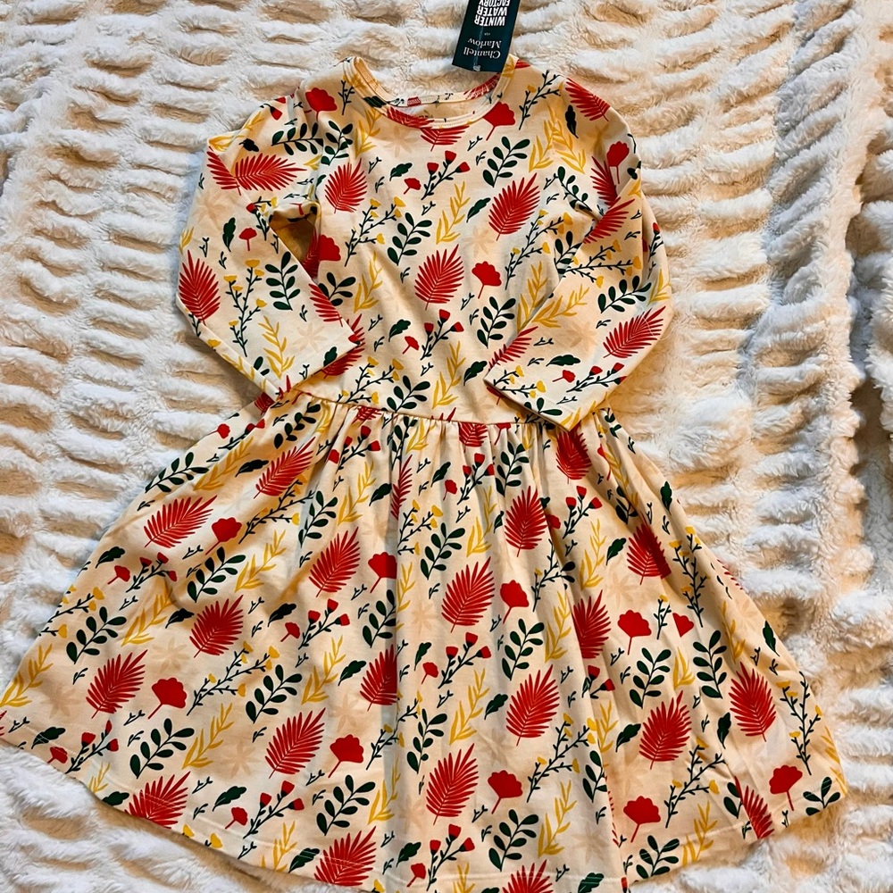 Winter Water Factory secret garden dress NWT 8.